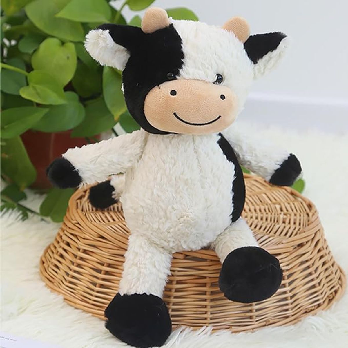 TIOZONEY - Peluches de vaca 30cm