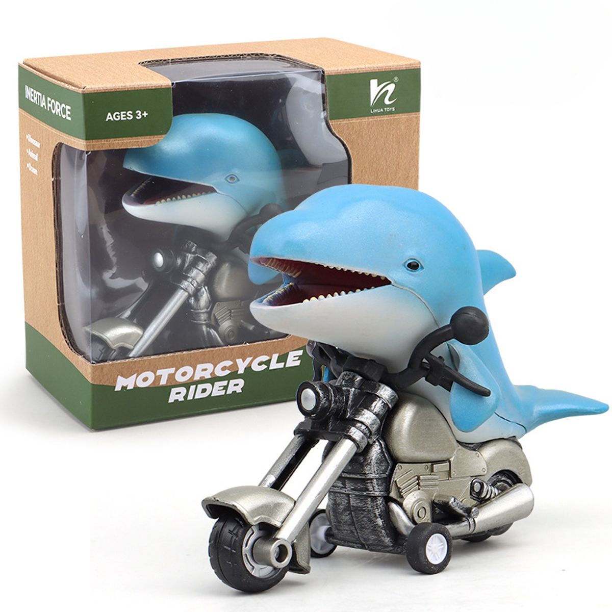 TIOZONEY - Coche de juguete de dinosaurio