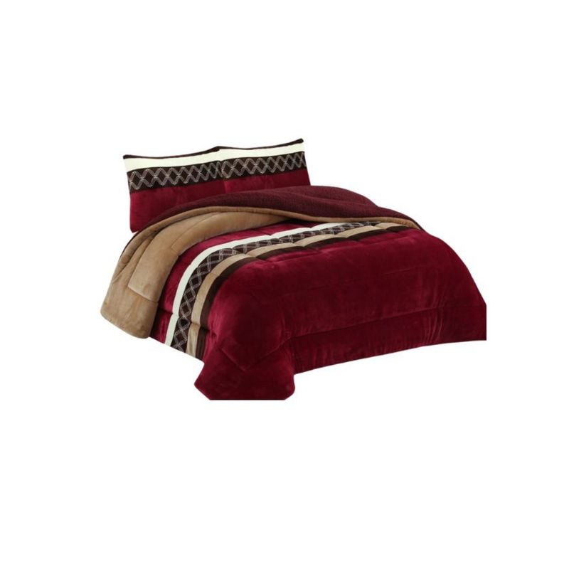 GENERICO - Cobertor Invierno Plush Con Chiporro 2 Plazas Diseños
