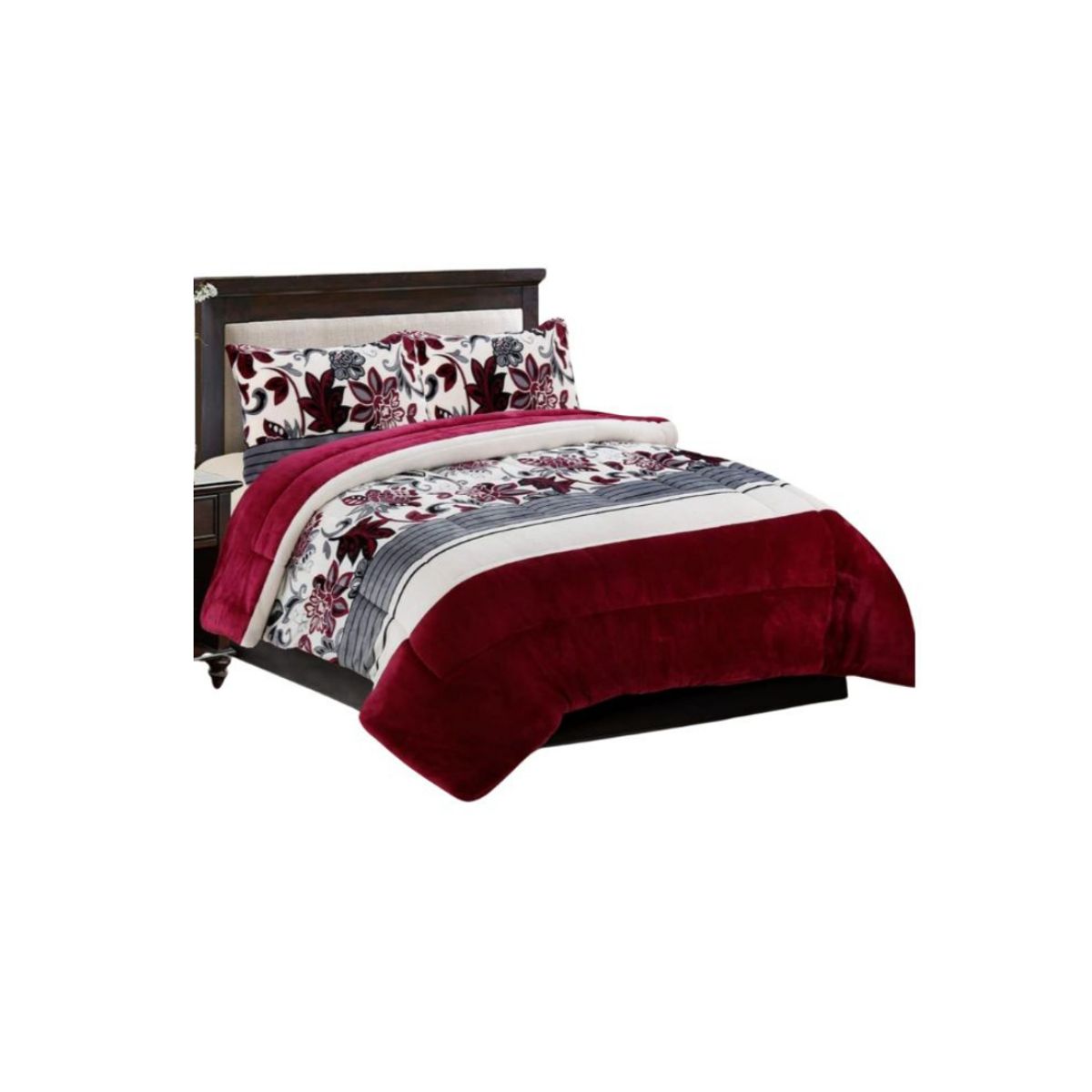 GENERICO - Cobertor Invierno Plush Con Chiporro 2 Plazas Diseños