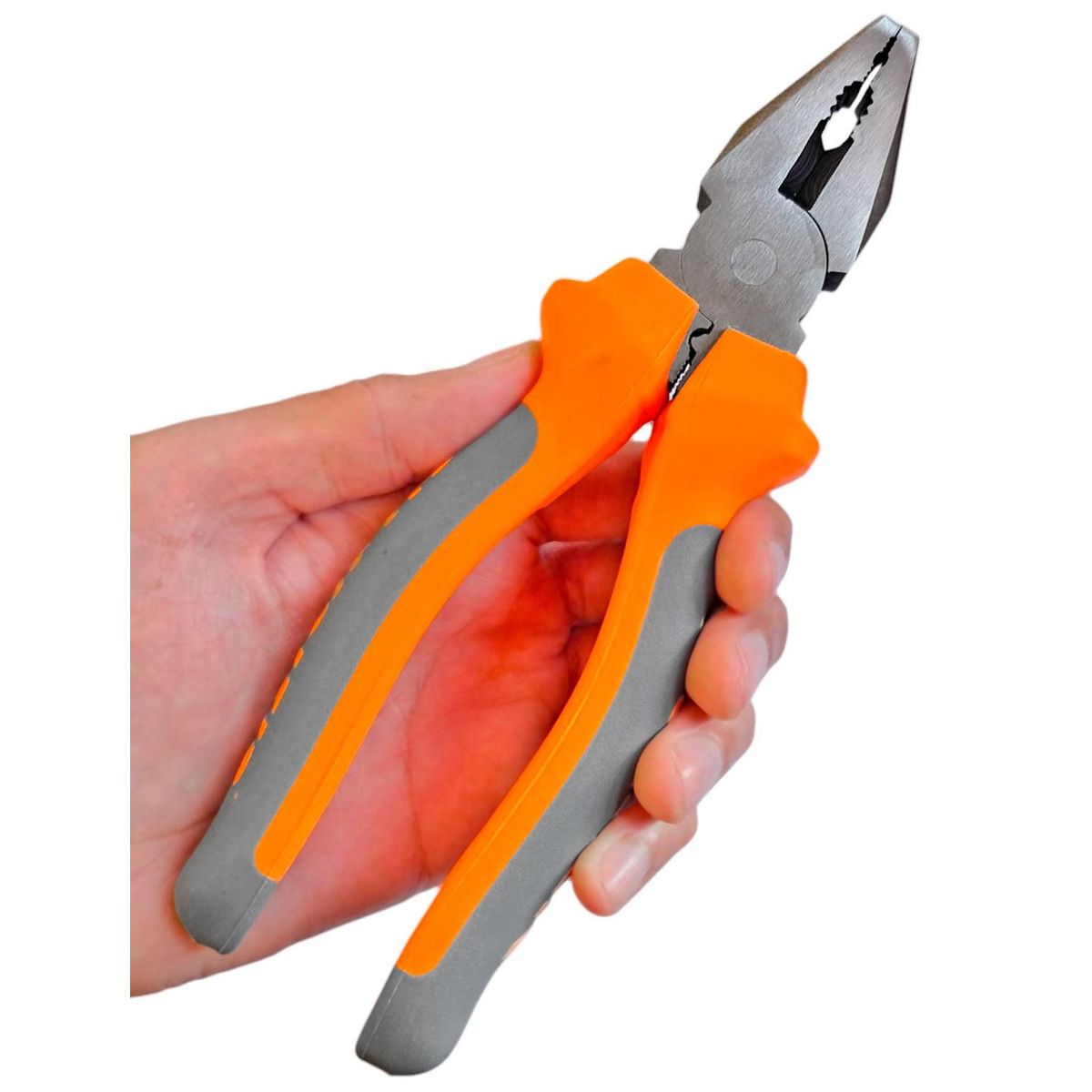 GEN - Alicate Universal Pinza Grande Electricista Multiuso Acero