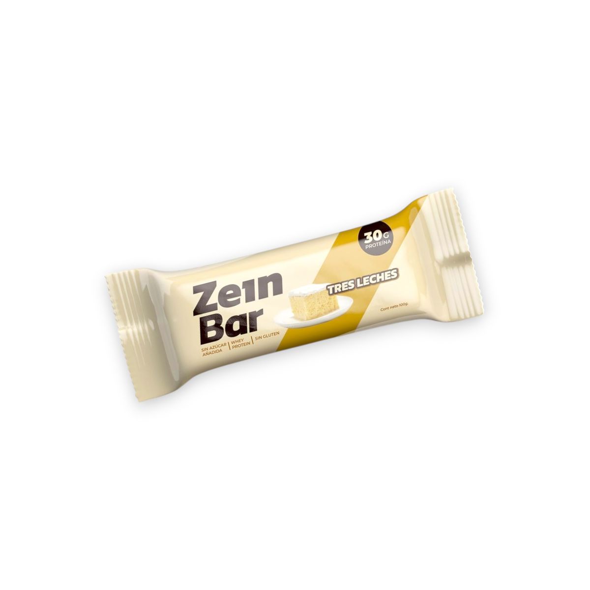ZEIN - BOX DE 12 BARRAS DE PROTEINA ZEIN BAR TRES LECHES 100GR - ZEIN