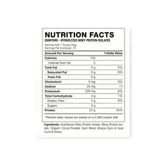 HEXACORE - PROTEINA ISO HYDRO 5LIBRAS 75 SV COOKIES -
