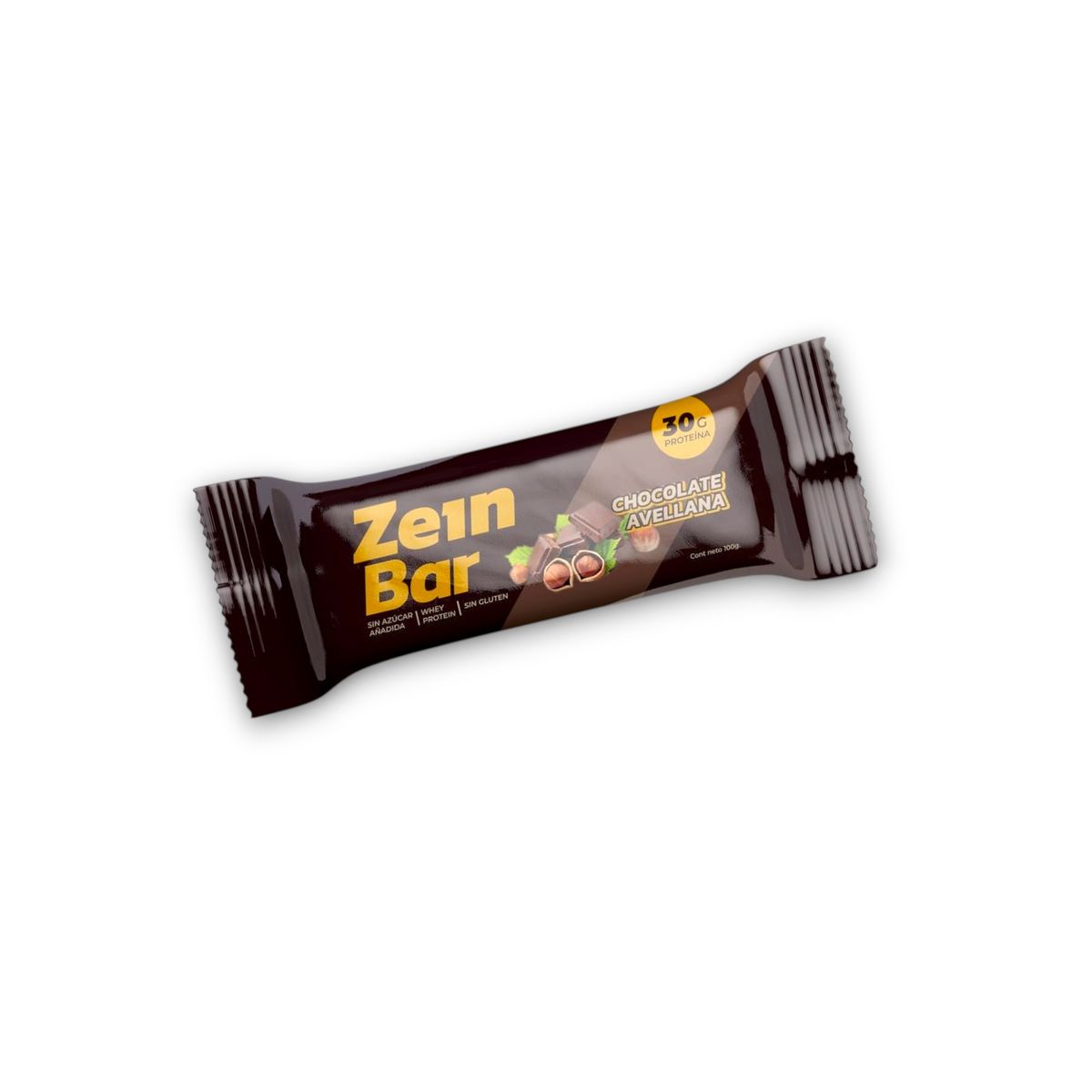 ZEIN - BARRA DE PROTEINA ZEIN BAR CHOCOLATE AVELLANA 100GR - ZEIN