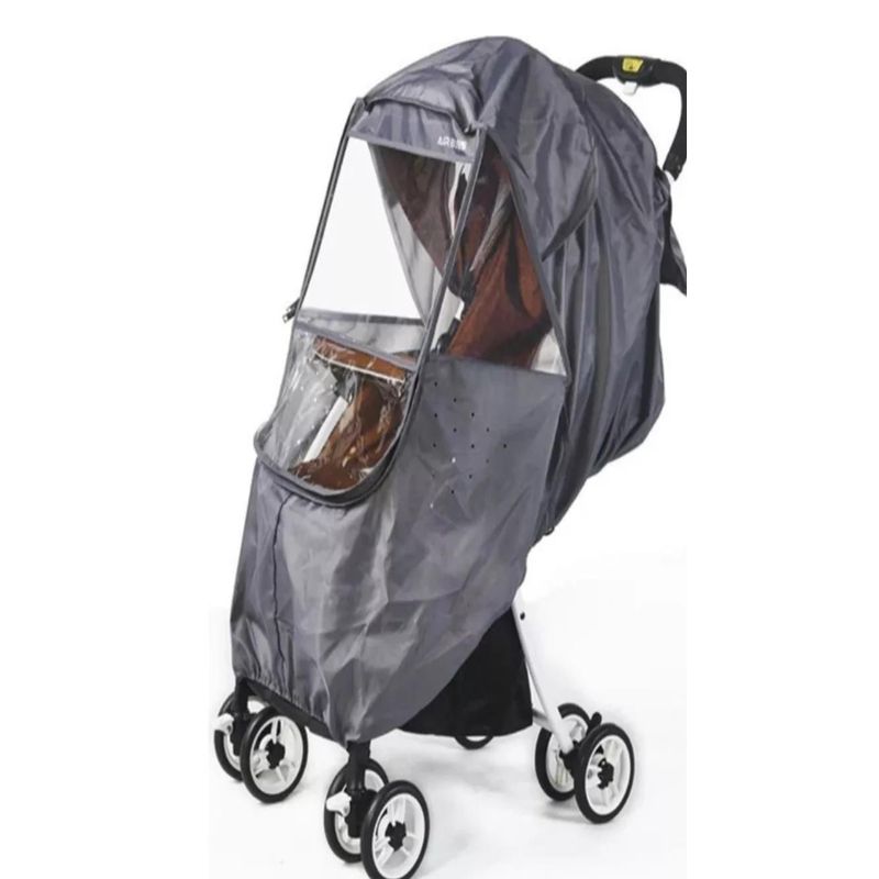 GENERICO - Cubre Coche Bebé Impermeable Protector De Lluvia Universal