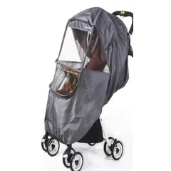 GENERICO - Cubre Coche Bebé Impermeable Protector De Lluvia Universal