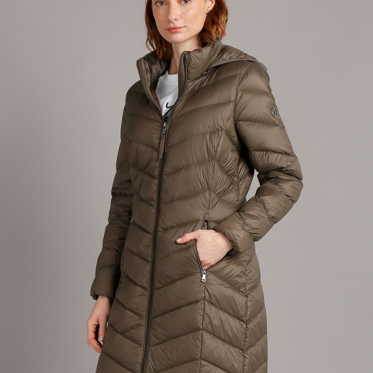 CALVIN KLEIN - Parka Down Walker Verde Calvin Klein