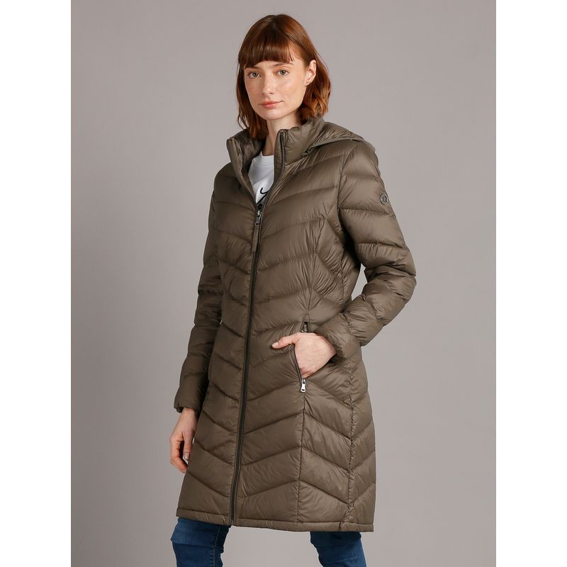 CALVIN KLEIN - Parka Down Walker Verde Calvin Klein