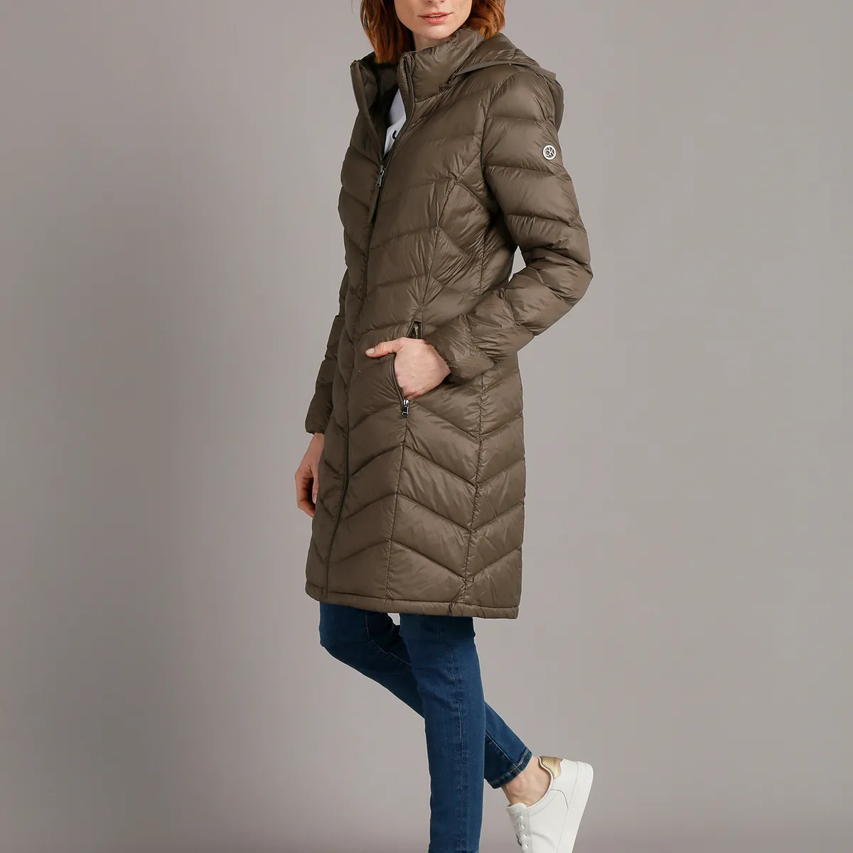 CALVIN KLEIN - Parka Down Walker Verde Calvin Klein