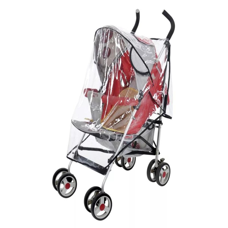 GENERICO - Cobertor Funda Cubre Coche Bebe Transparente Universal