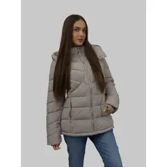 CALVIN KLEIN - Parka Strech Packable Gris