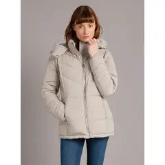 CALVIN KLEIN - Parka Strech Packable Beige