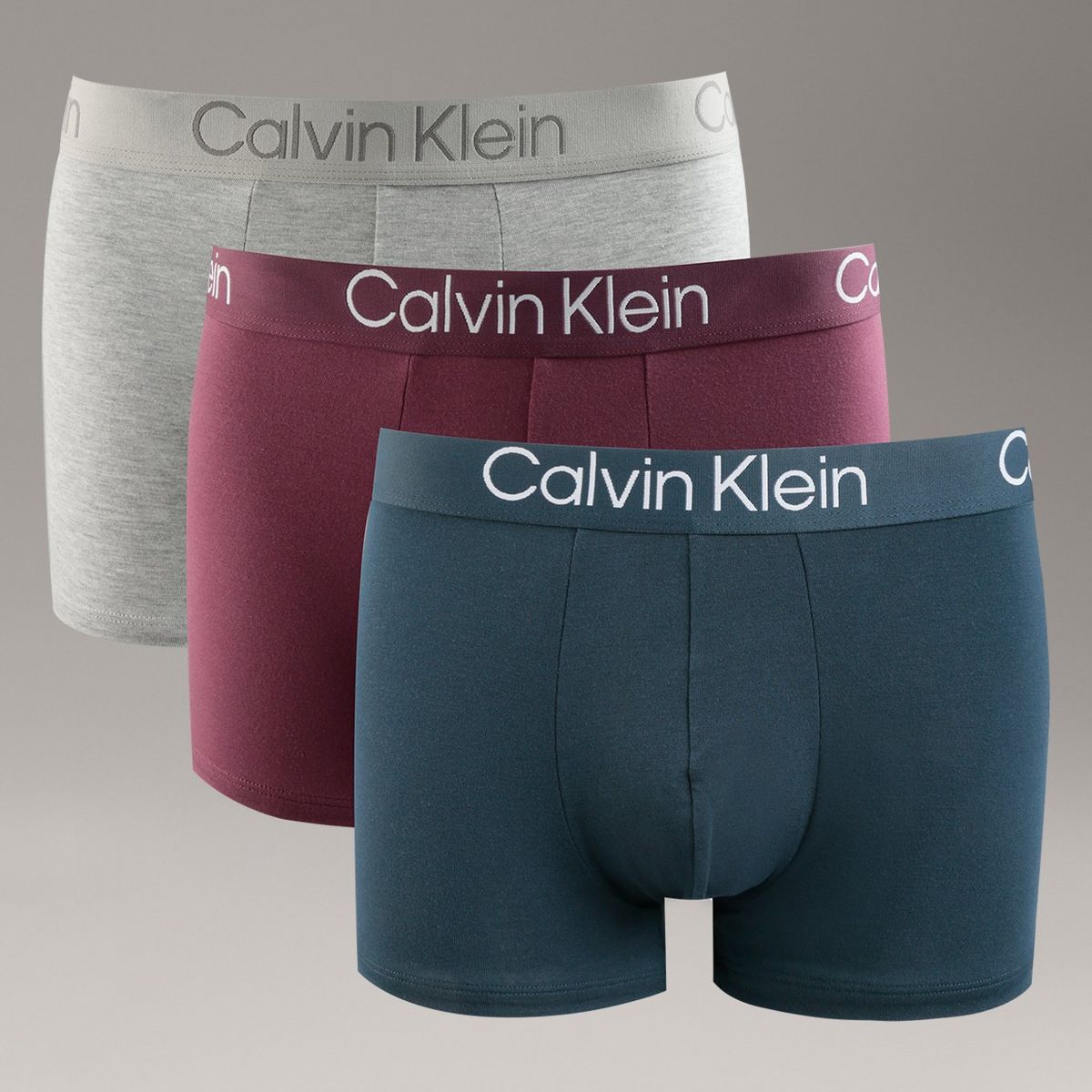 CALVIN KLEIN - Pack 3 Bóxers Trunk Ultra Soft Modern Multicolor Calvin Klein