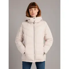 CALVIN KLEIN - Parka Strech Packable Beige