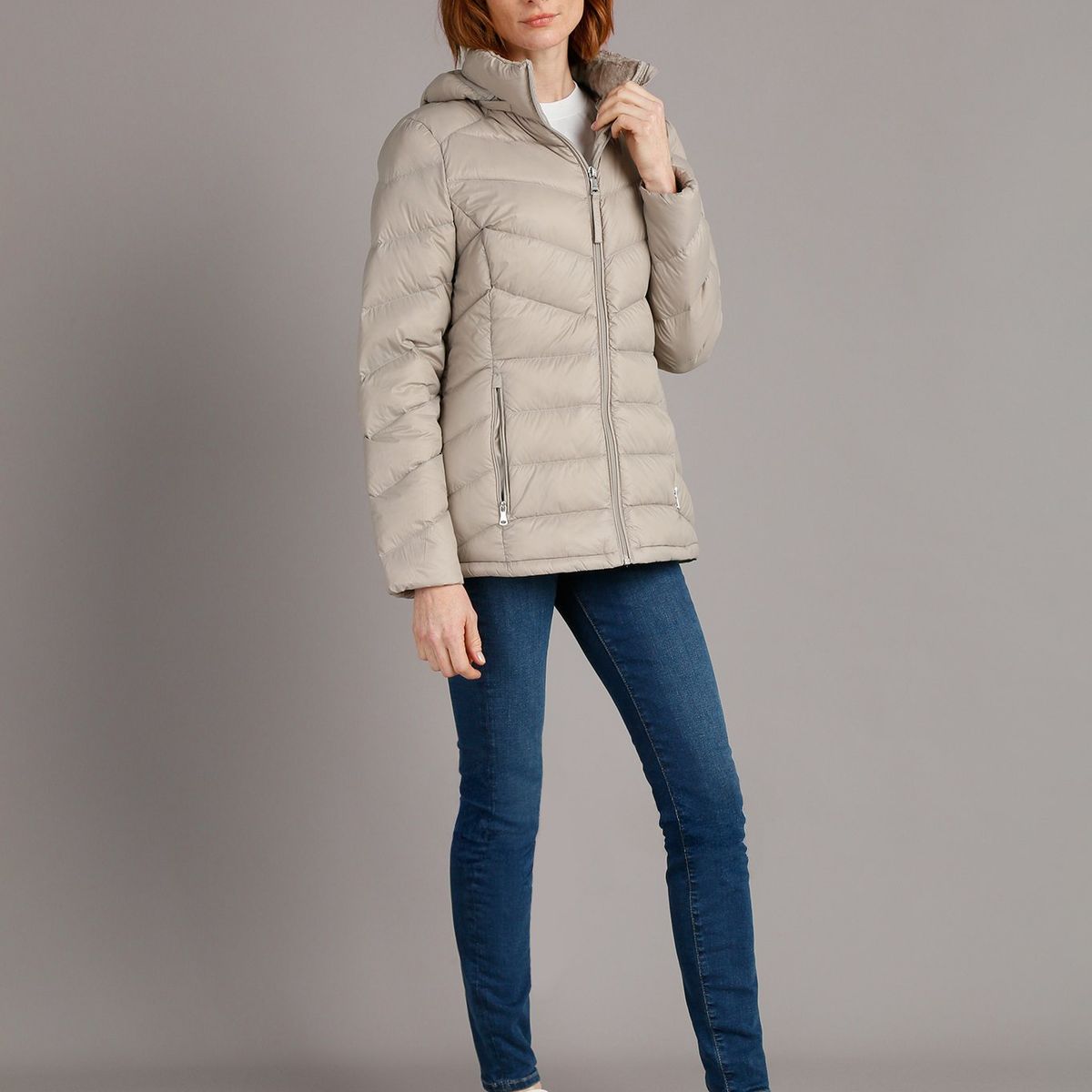 CALVIN KLEIN - Parka Down Packable BeigeCalvin Klein