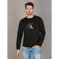 CALVIN KLEIN - Polerón Outline Monologo Negro