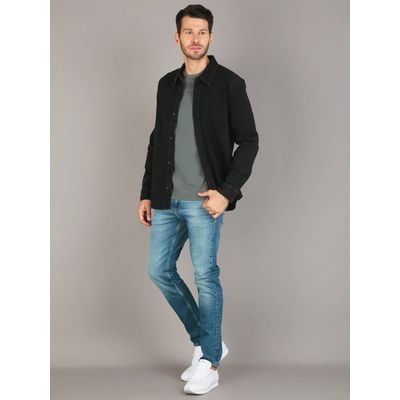 Imagen 2 del producto Camisa Slim Denim Negro