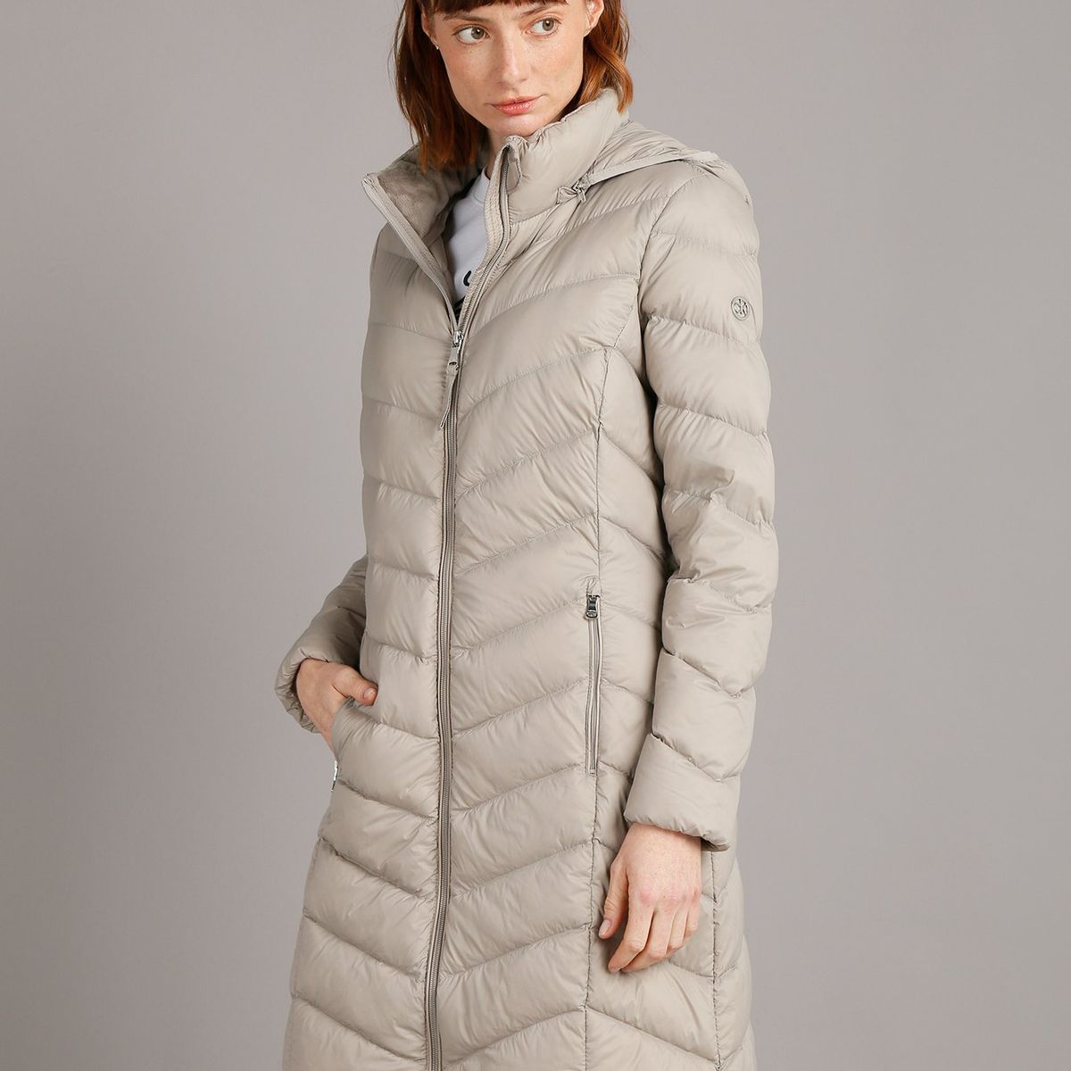 CALVIN KLEIN - Parka Down Walker Beige Calvin Klein
