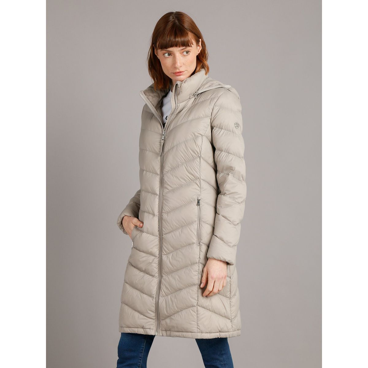 CALVIN KLEIN - Parka Down Walker Beige Calvin Klein
