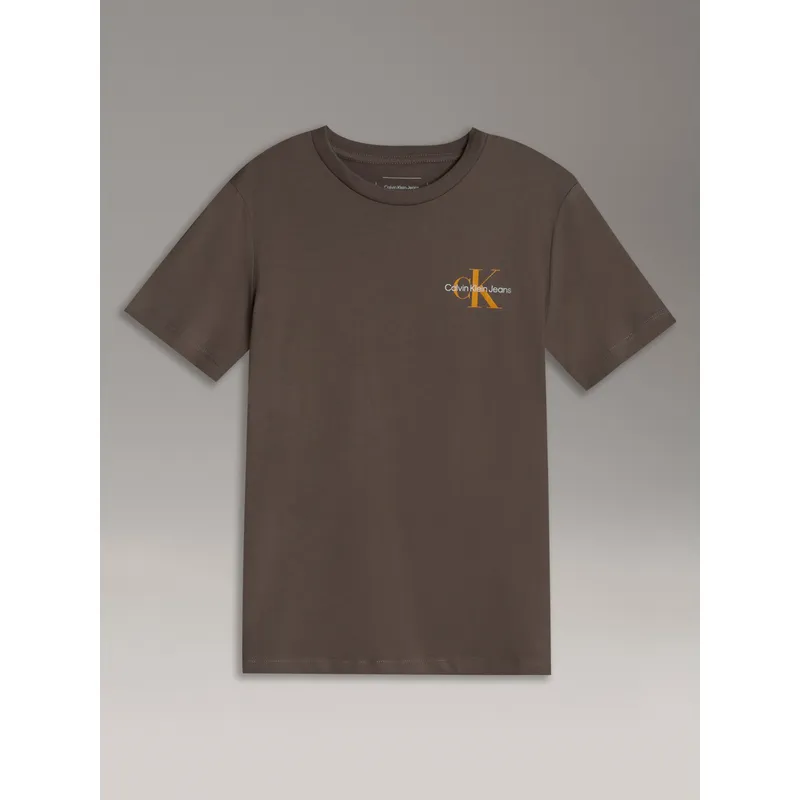 CALVIN KLEIN - Polera Niño Chest Monologo Café Calvin Klein PBX