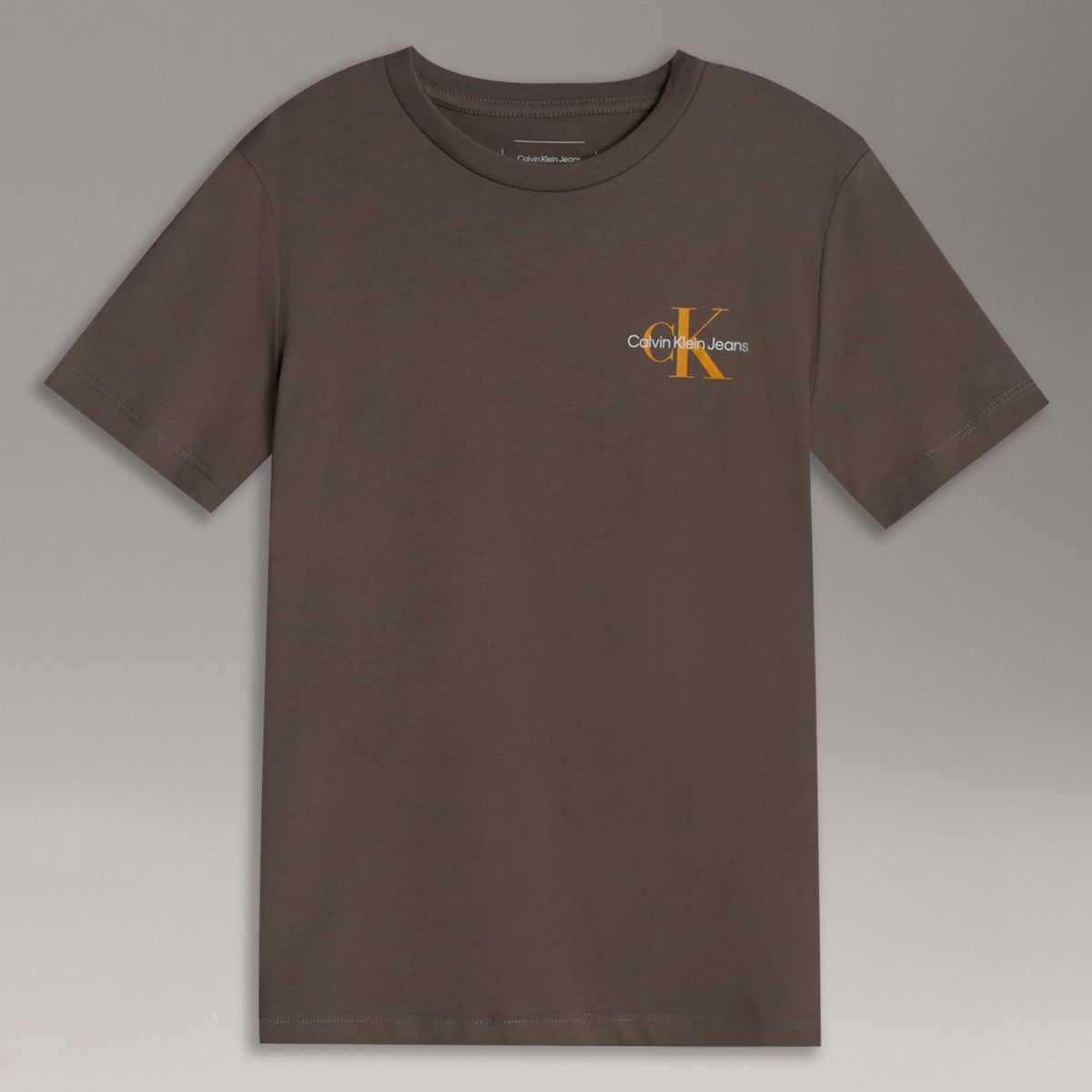 CALVIN KLEIN - Polera Niño Chest Monologo Café Calvin Klein PBX