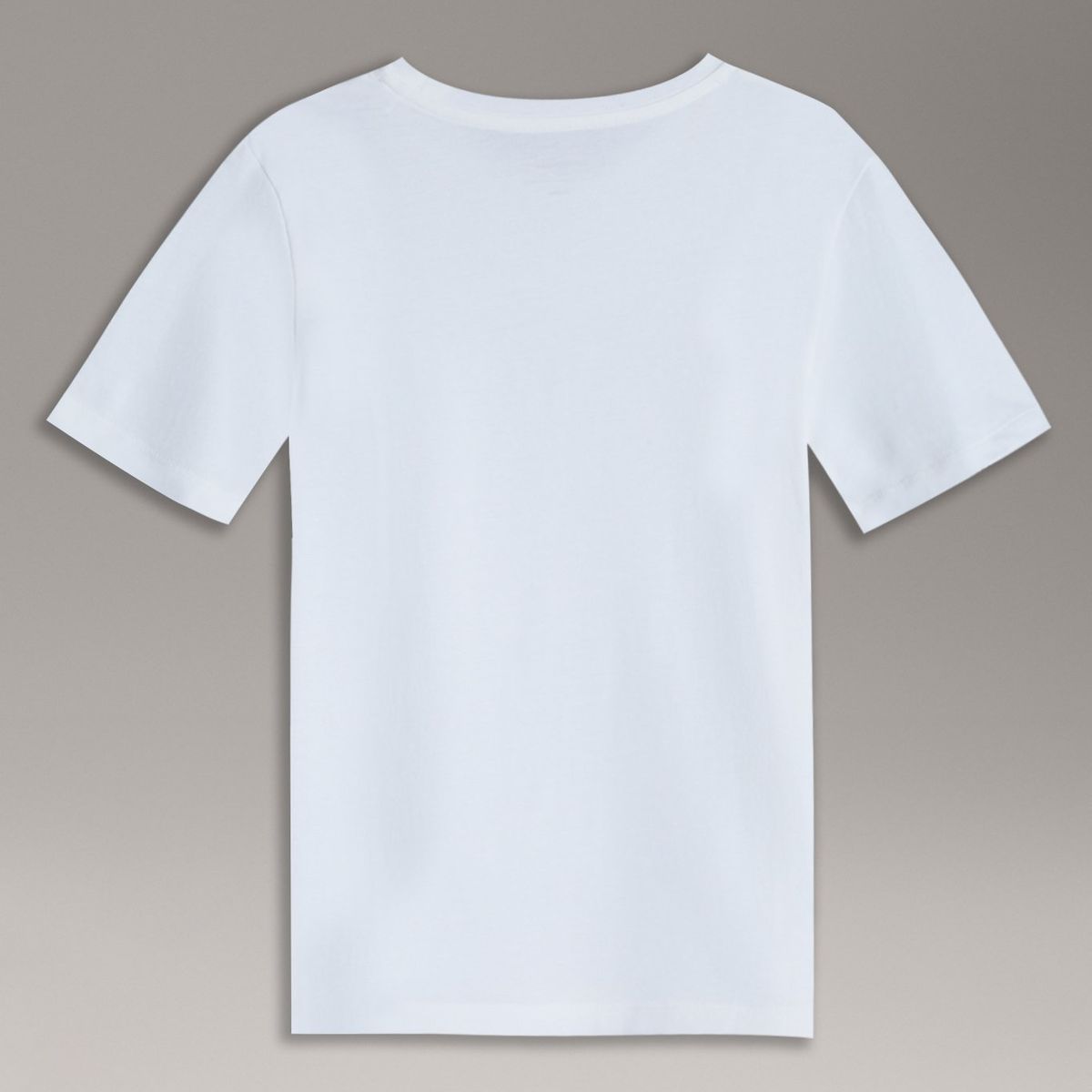 CALVIN KLEIN - Polera Niño Logo Blanco Calvin Klein