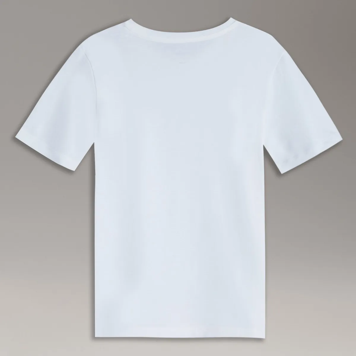 CALVIN KLEIN - Polera Niño Logo Blanco Calvin Klein