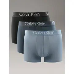 CALVIN KLEIN - Pack 3 Bóxers Trunk Ultra Soft Modern Multicolor