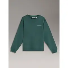 CALVIN KLEIN - Polerón Niño City Scene Verde