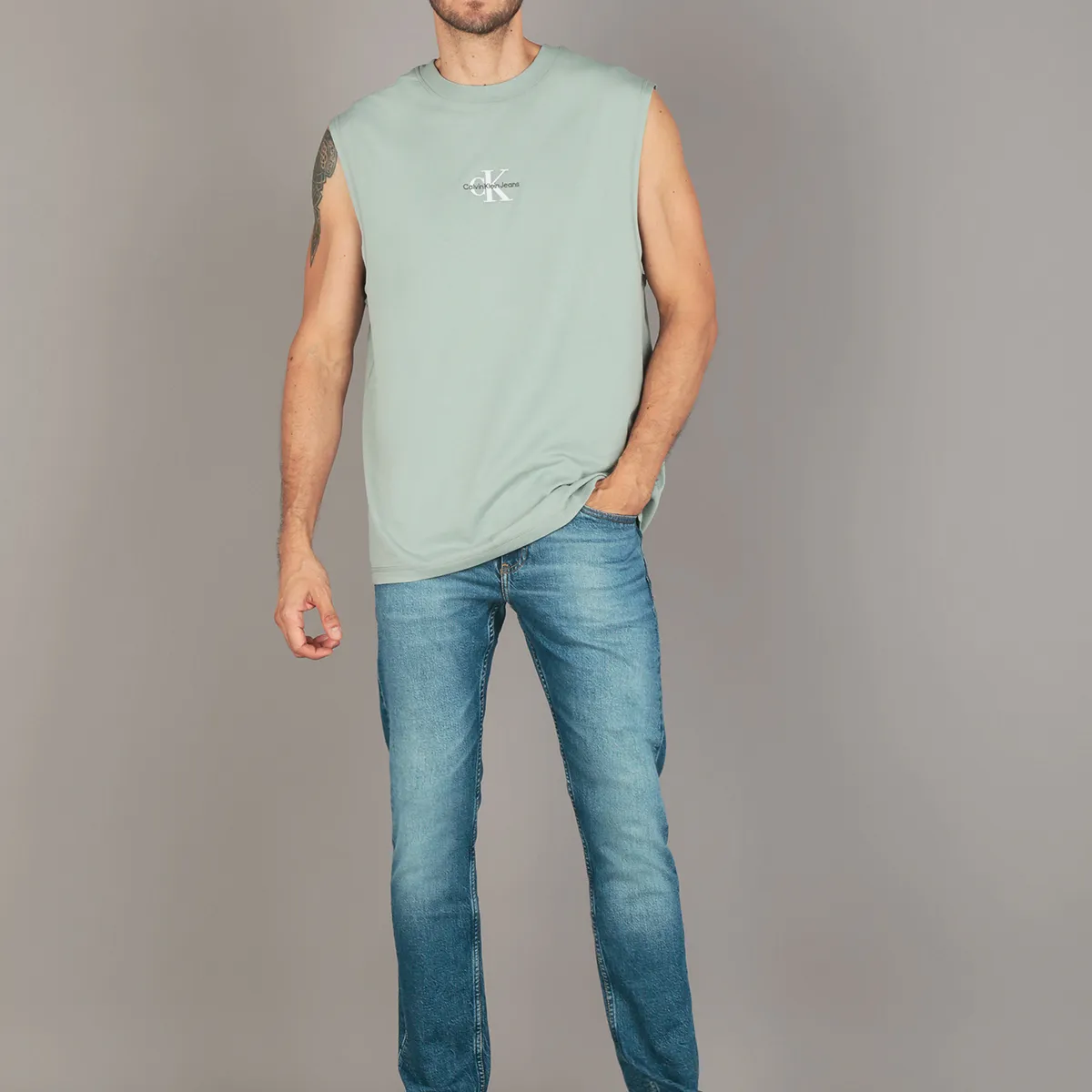 CALVIN KLEIN - Jeans Slim Azul Calvin Klein