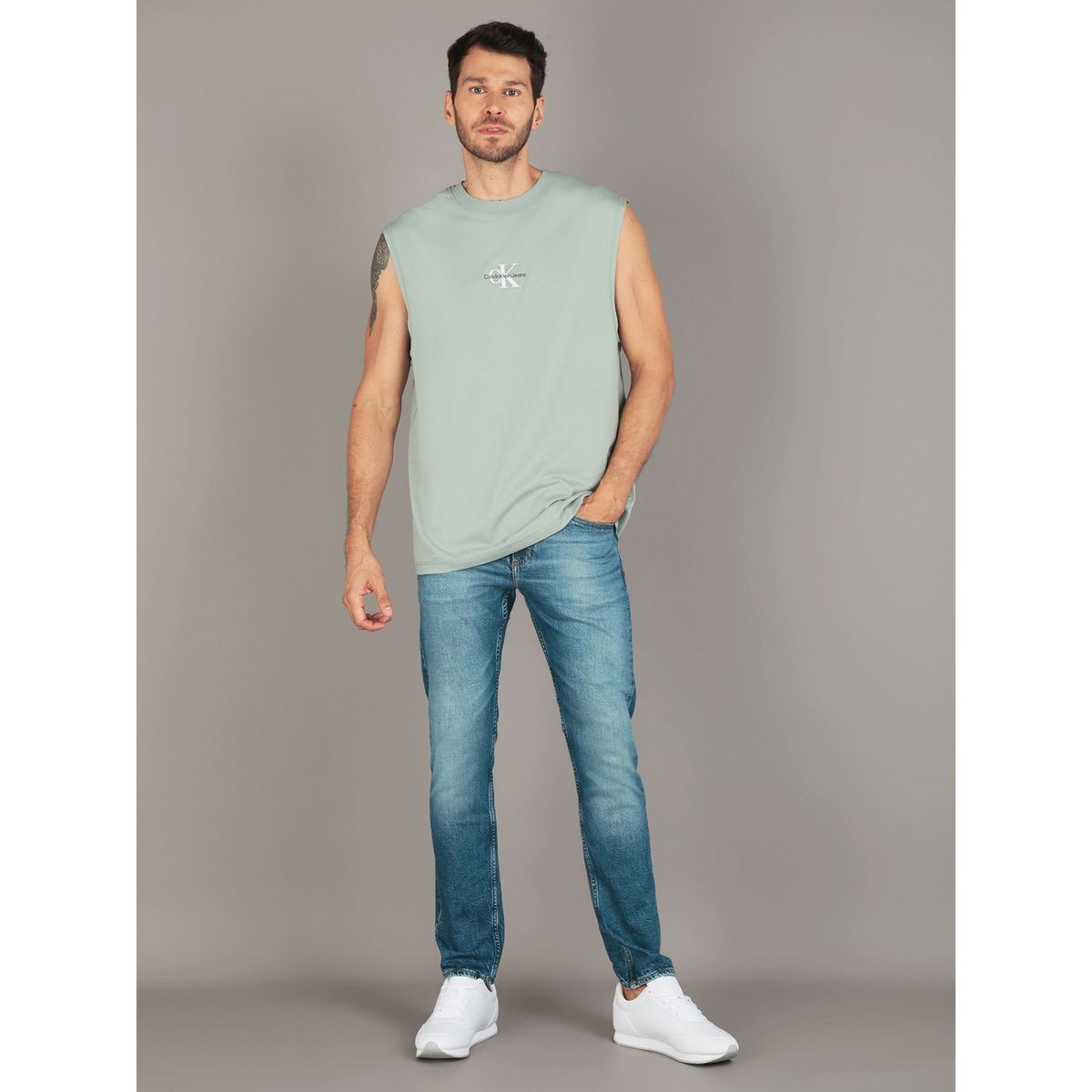 CALVIN KLEIN - Jeans Slim Azul Calvin Klein