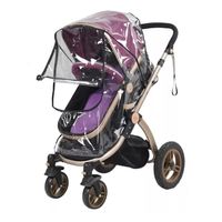 Cubre Coche Transparente Con Cierre Frontal