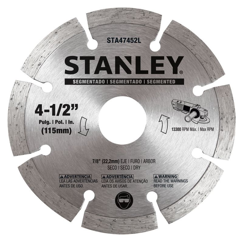 STANLEY - Disco diamantado 4,5' Stanley STA47452L