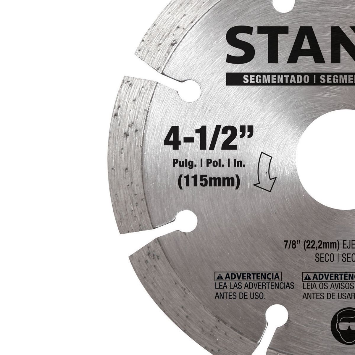 STANLEY - Disco diamantado 4-1/2" Stanley STA47452L
