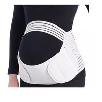 Faja Maternal Soporte Prenatal Embarazada Fajas 3 Etapas Blanco XXL