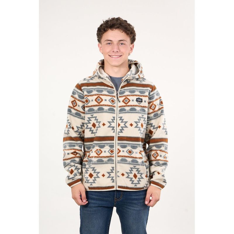 POLEMIC - Poleron Micropolar Full Zipper Crudo wi8304 Polemic