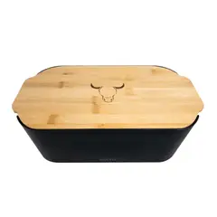WAYU - Panera Con Tapa De Madera Bamboo