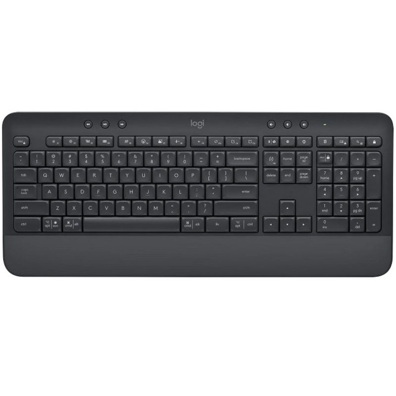 LOGITECH - Teclado - Logitech K650 - Inalámbrico - Español - Grafito