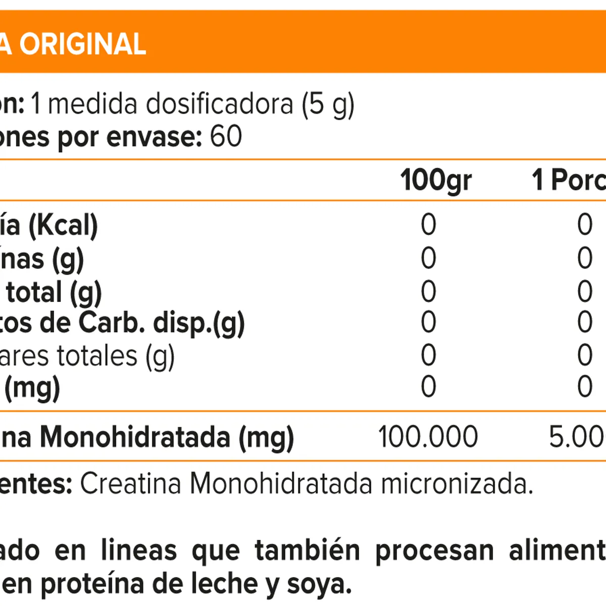 STRIVE - CREATINA MONOHIDRATADA MICRONIZADA - 300GR, STRIVE