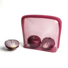 STACK N STOCK - Bolsa De Silicona Platino Stack`n Stock 3 lts Guinda