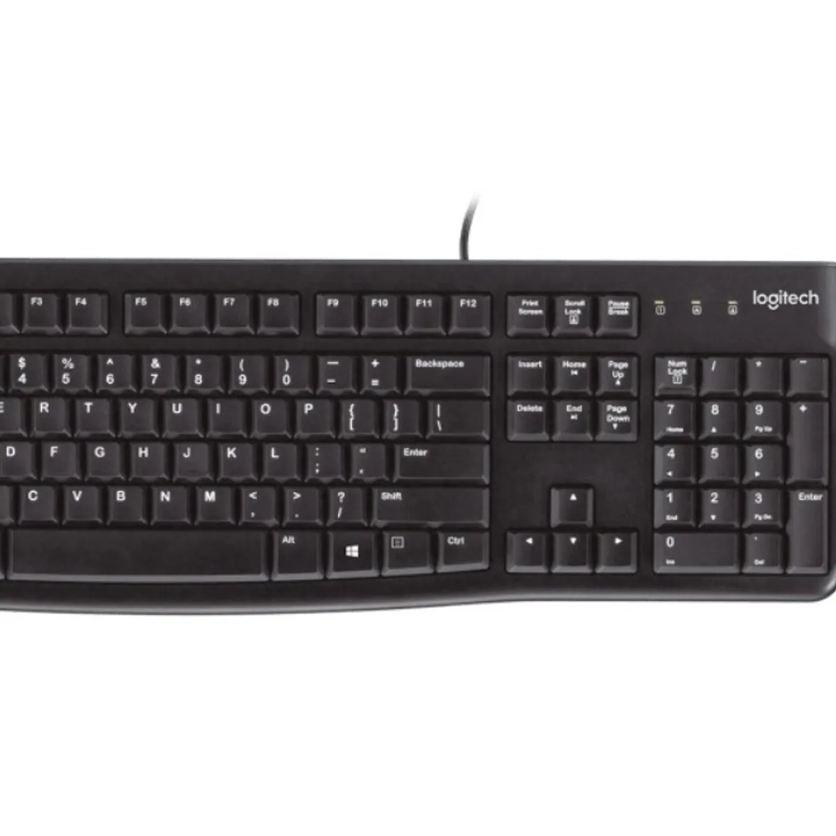 LOGITECH - Combo Teclado Mouse - Logitech MK120 - USB - Black