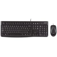 Combo Teclado Mouse - MK120 - USB - Black