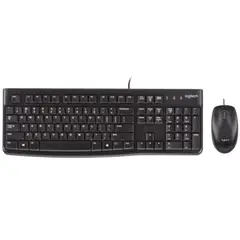 LOGITECH - Combo Teclado Mouse - MK120 - USB - Black