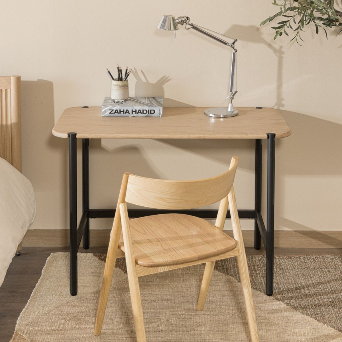 AMOBLE - Escritorio Tranta Negro Amoblé