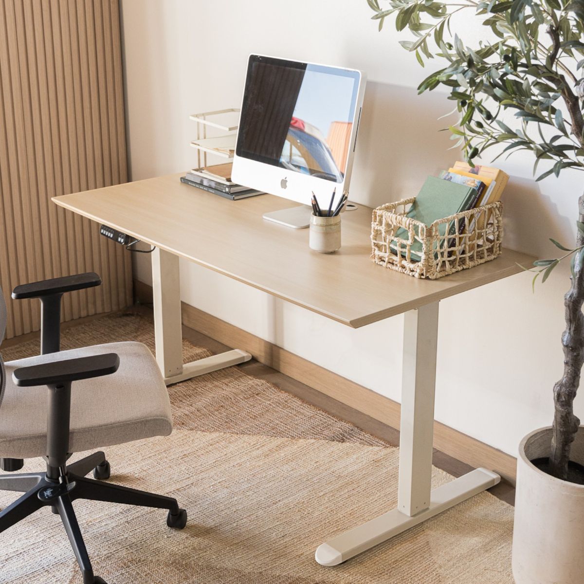 AMOBLE - Escritorio Jane Beige Amoblé