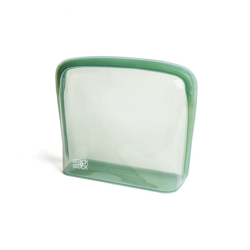 STACK N STOCK - Bolsa De Silicona Platino Stack`n Stock 3 lts Verde