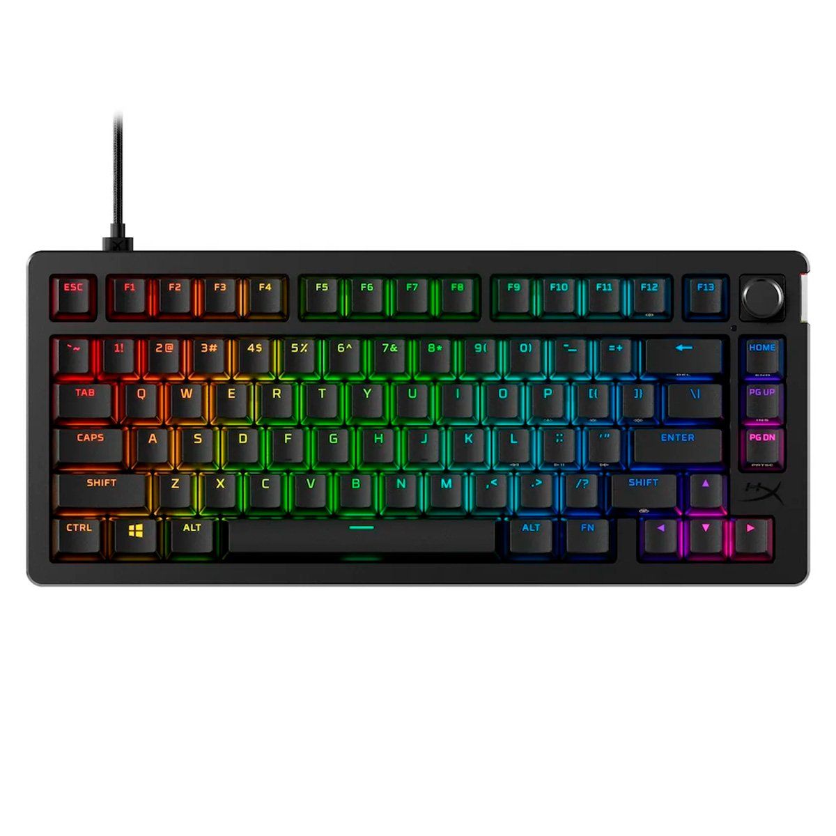 HYPERX - Teclado Gamer Hyperx Alloy Rise 75% RGB