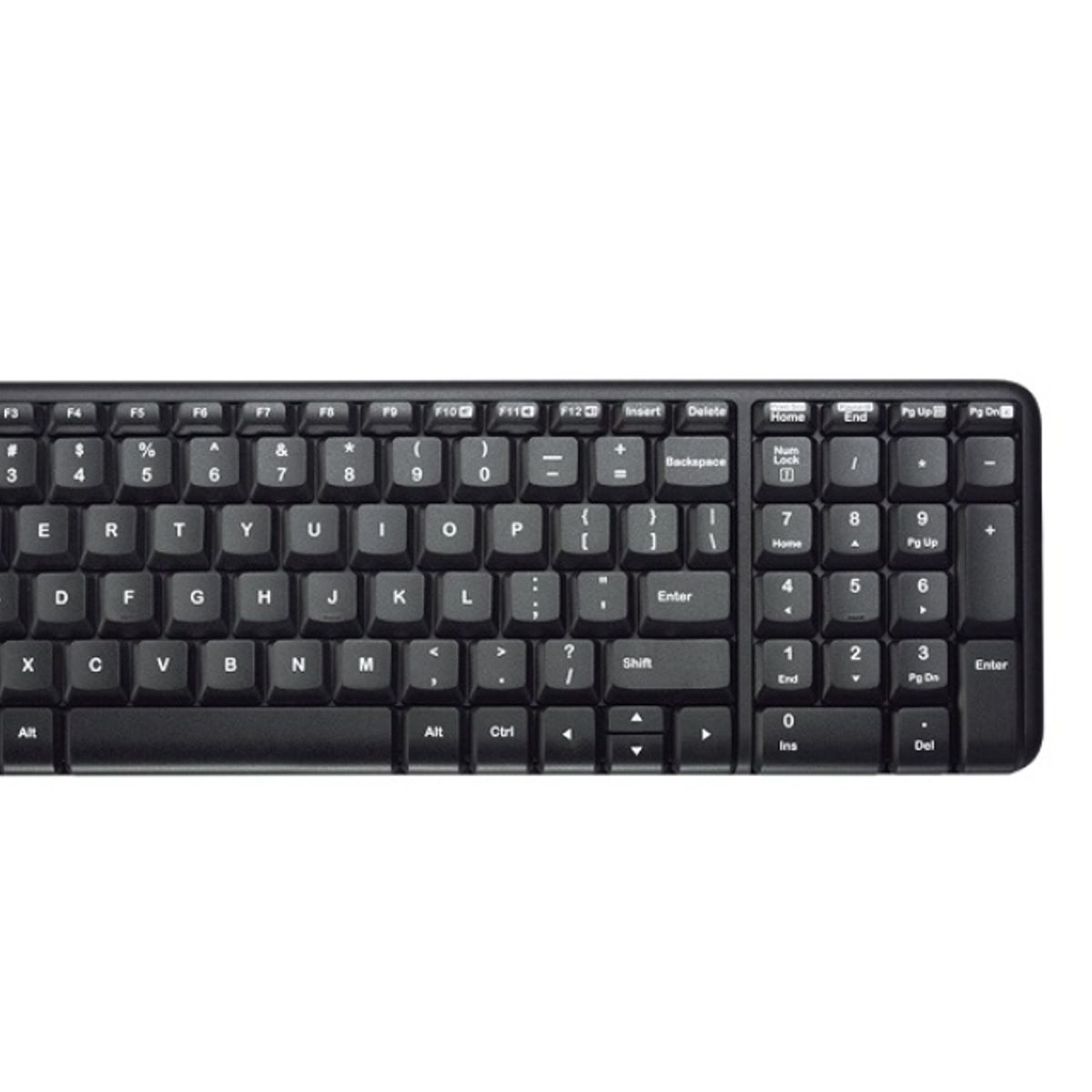 LOGITECH - Combo Teclado Mouse - Logitech MK220  inalámbrico - Español - Black
