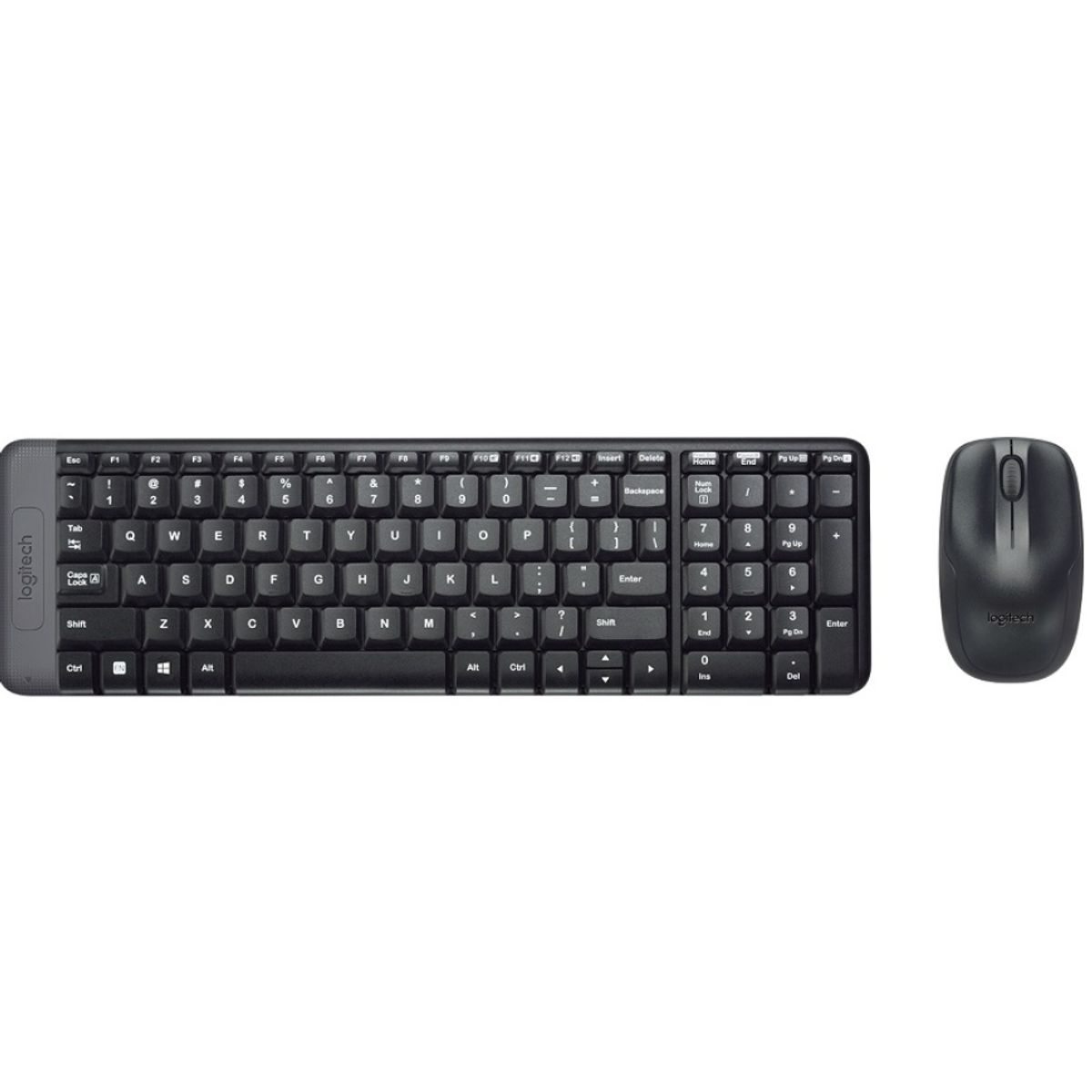 LOGITECH - Combo Teclado Mouse - Logitech MK220  inalámbrico - Español - Black