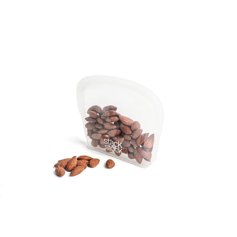 STACK N STOCK - Bolsa De Silicona Platino Stack`n Stock 200 ml Transparente
